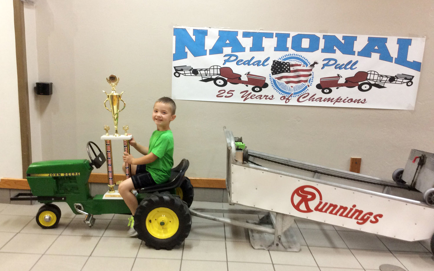 Arlington boy wins National Pedal Pull Washington County Enterprise