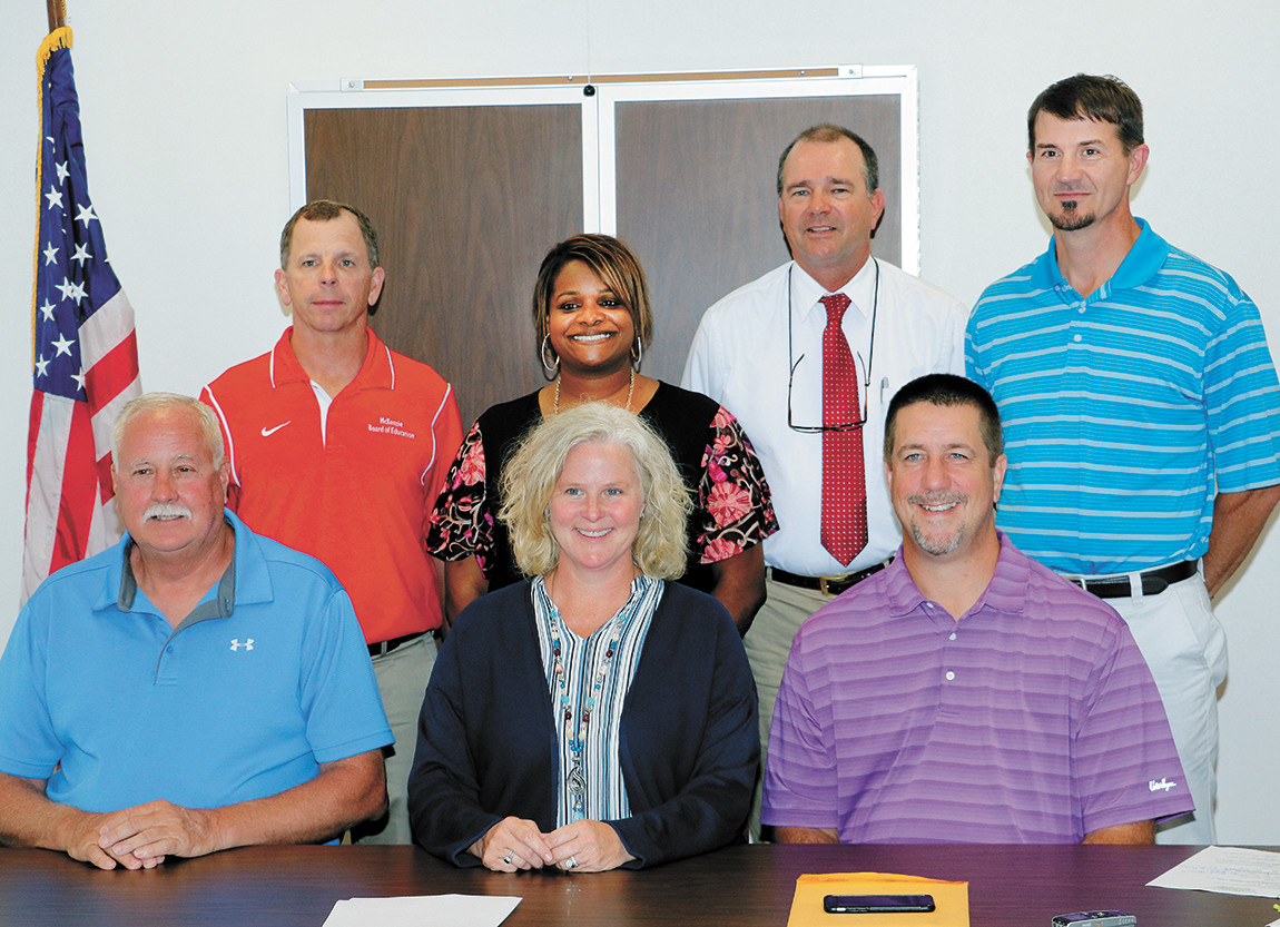 McKenzie School Board Administers Oath to Recently Elected Members