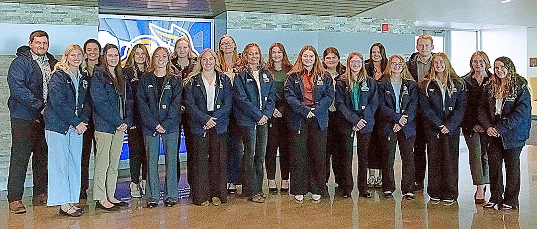 South Dakota State students celebrated in veterinary medicine blue coat ceremony