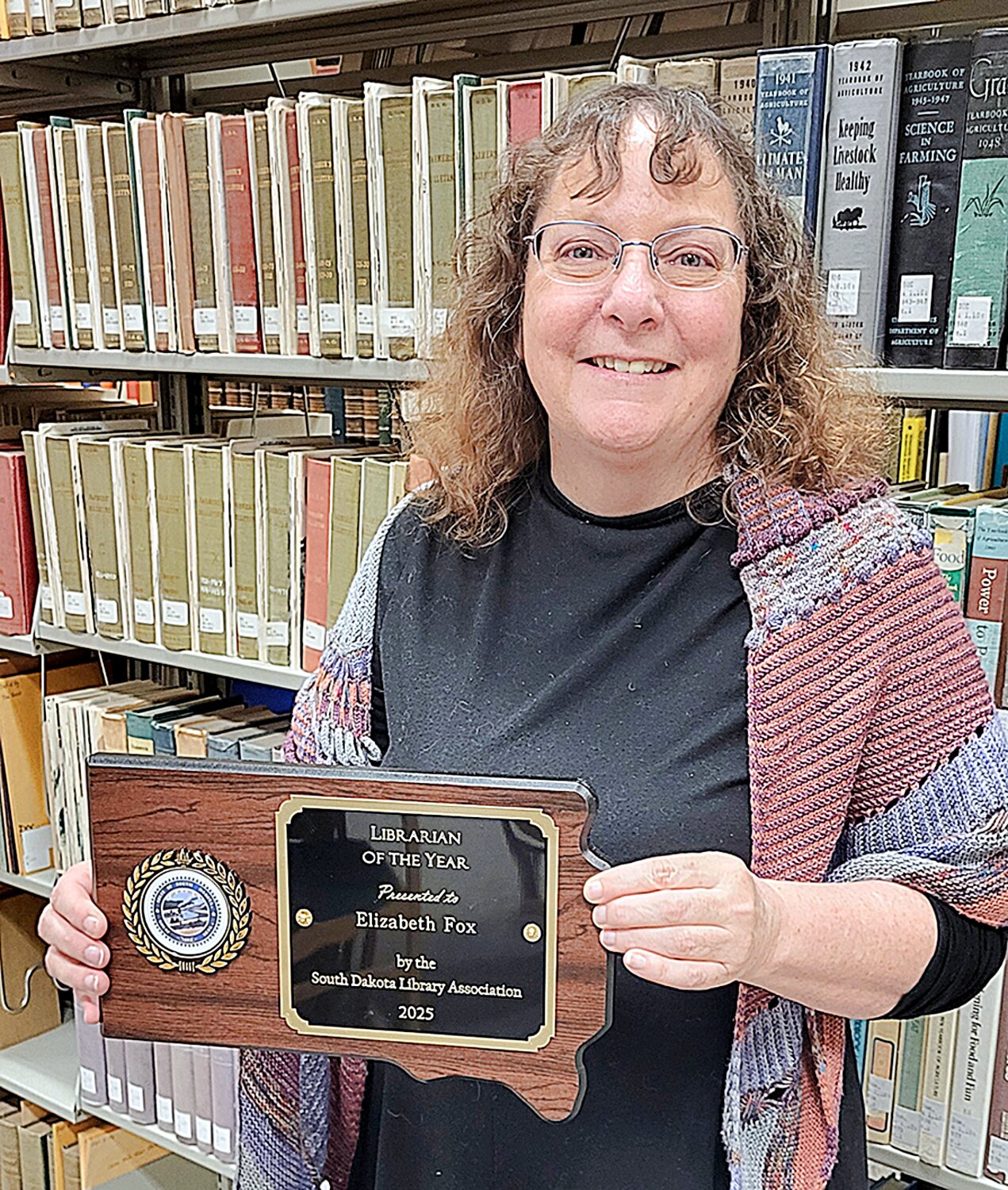 SDSU’s Fox named 2025 South Dakota Librarian of the Year