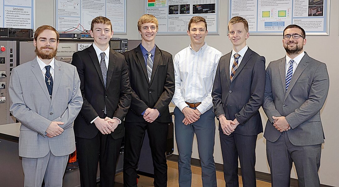 Six electrical engineering students at South Dakota State earn national scholarship