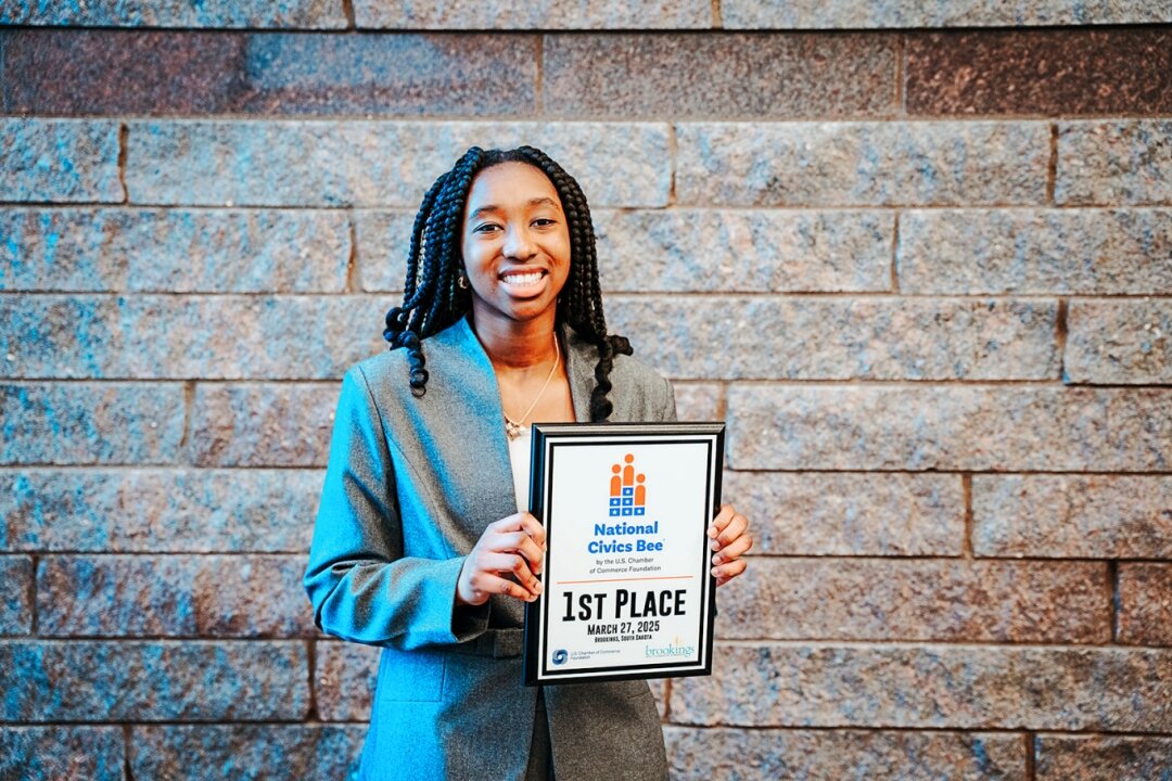 Brookings student Awurama Dwomoh competes in nation's capital