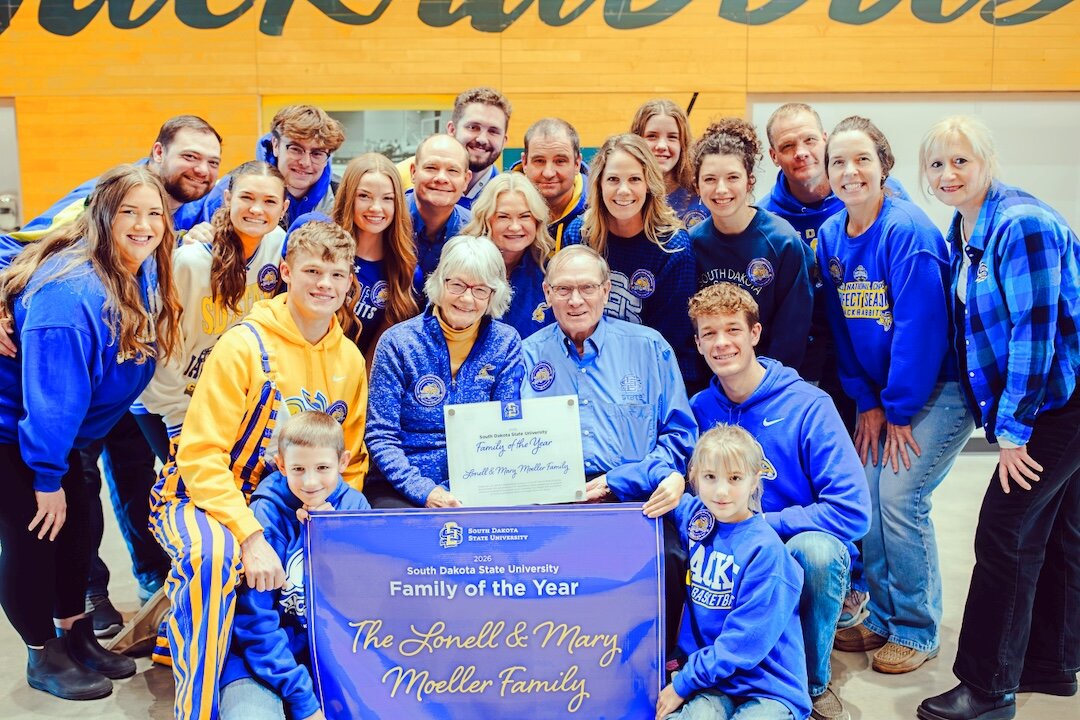 South Dakota State honors Moellers as its family of year