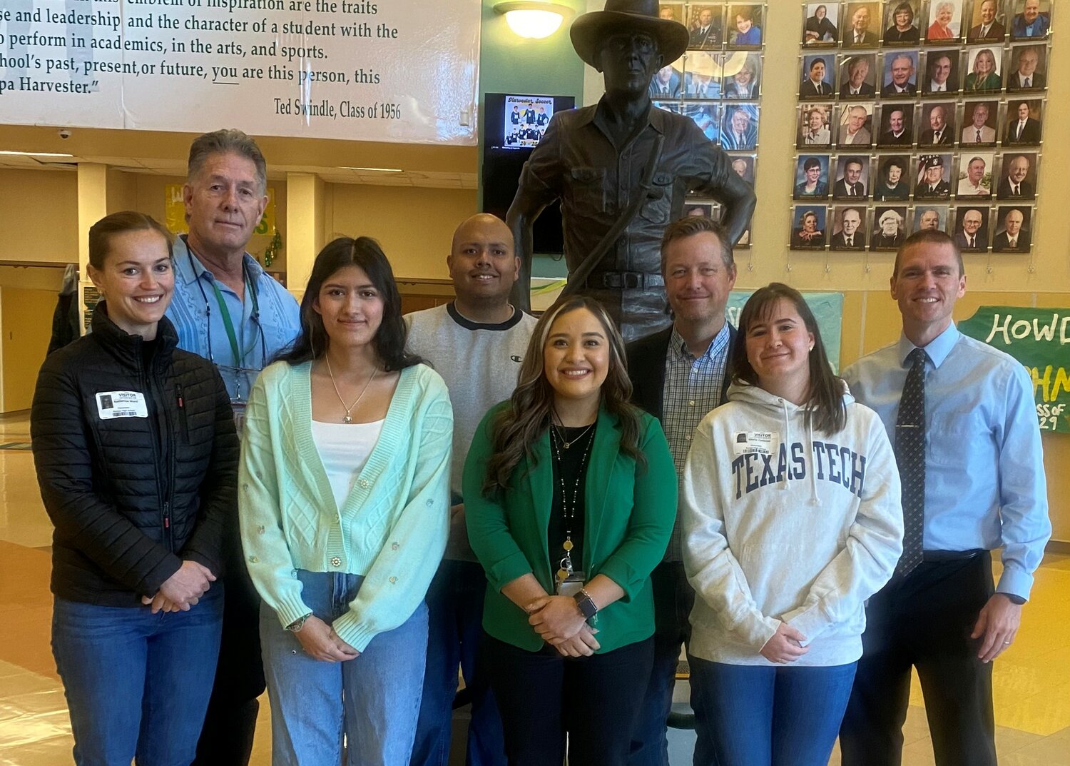 Texas Tech Professors Visit Pampa High School; Upcoming Book to Feature Success of Spanish Program