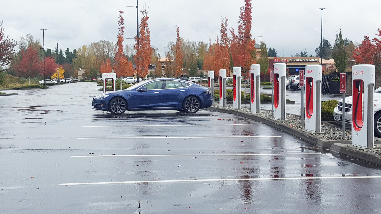 Tesla charging station opens in Birch Bay The Northern Light