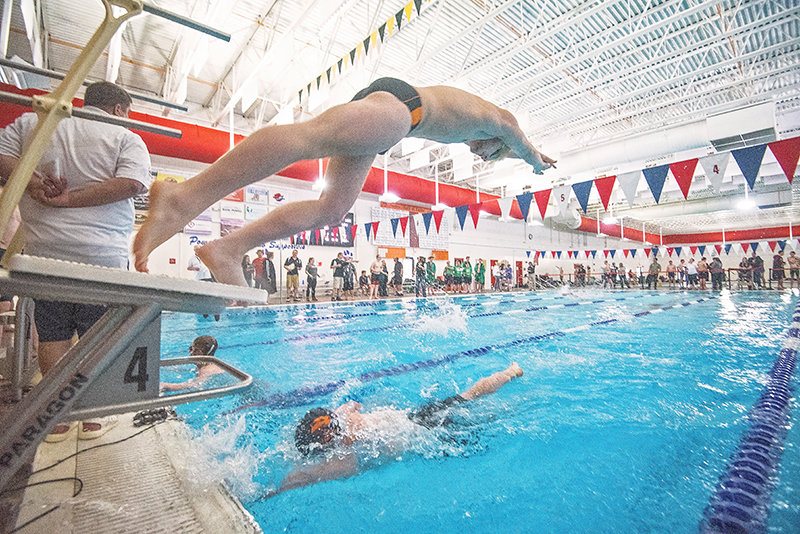 Panthers take second in 3A West swim meet | Powell Tribune