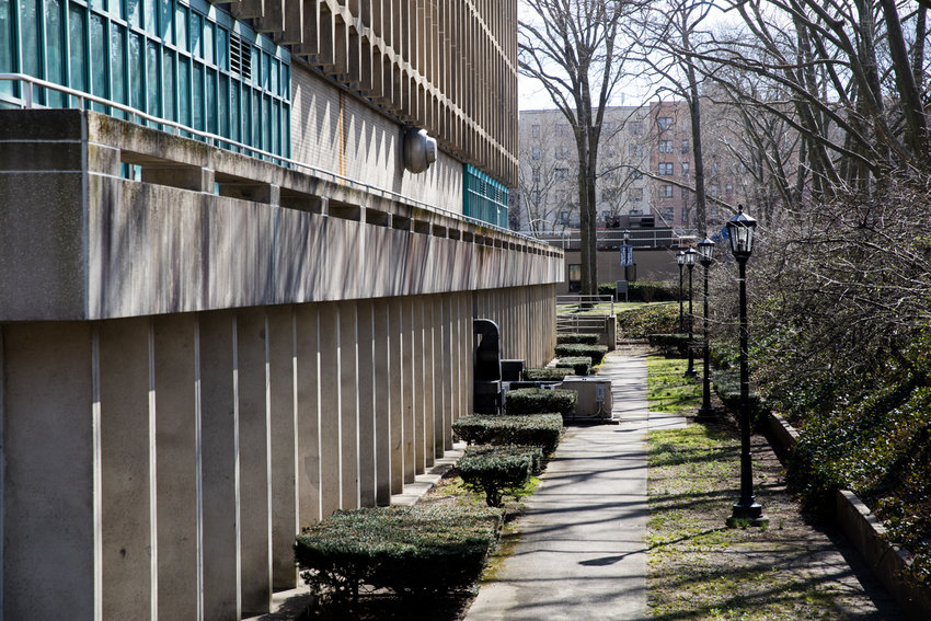All&rsquo;s quiet on the Lehman College front after the campus was closed, like all CUNY campuses, March 11 in response to the coronavirus outbreak.