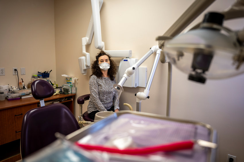 Pearl Sussman is a dentist, but unlike others in health care, dental workers like her are not being prioritized in vaccination efforts. She believes this puts her and members of her staff at unnecessary risk for contracting the virus that causes COVID-19.