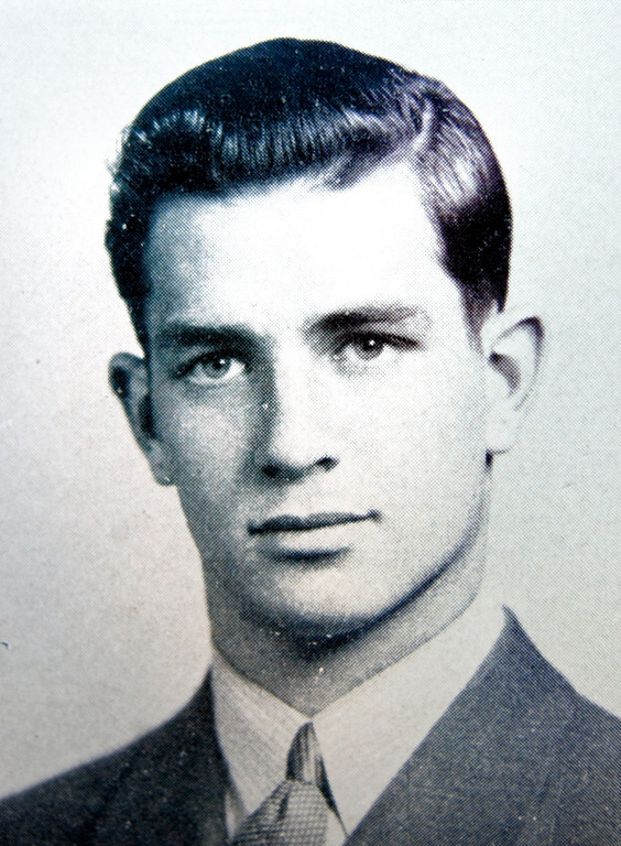 Photograph of John L. (Jack) Kerouac, from the Horace Mann yearbook.
