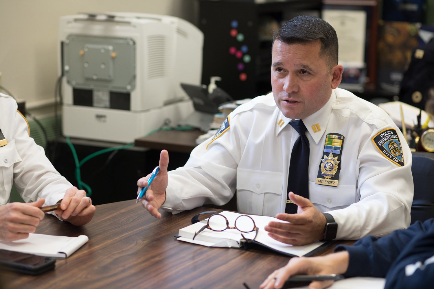 Commanding officers like the 50th Precinct’s Emilio Melendez will now have to contend with the fact that the New York Police Department’s disciplinary records are no longer secret, thanks to the repeal of Section 50-a, a law that previously kept such records under wraps.