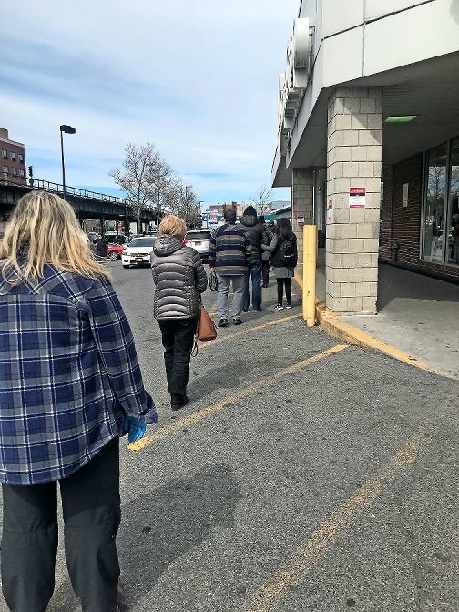 The Stop & Shop grocery store at 5716 Broadway was one of the first locations to host free testing by the state in late April, looking for people with antibodies to SARS-CoV-2, the virus that causes COVID-19.
