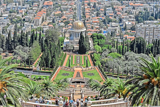 The Baha’i Temple in the Israeli city of Haifa is a popular tourist attraction. Trips to Israel sponsored by the Jewish Community Relations Council are the subject of a recent controversy between some city and state elected officials and members of the New York City chapter of the Democratic Socialists of America as the DSA looks to endorsement city council candidates who have taken certain positions on Israeli-Palestinian tensions.