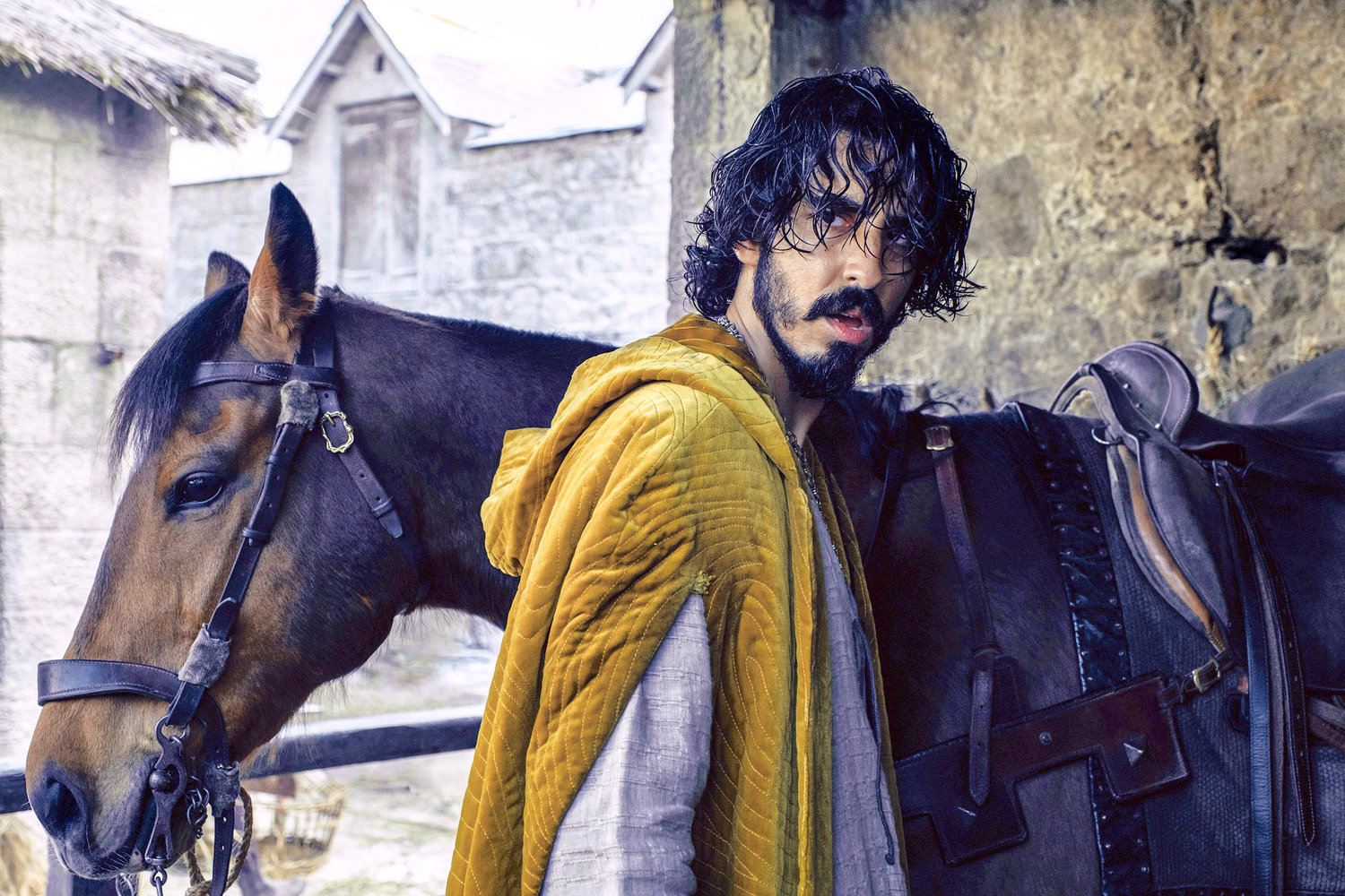 Arthouse film — Dev Patel in a scene from "The Green Knight."