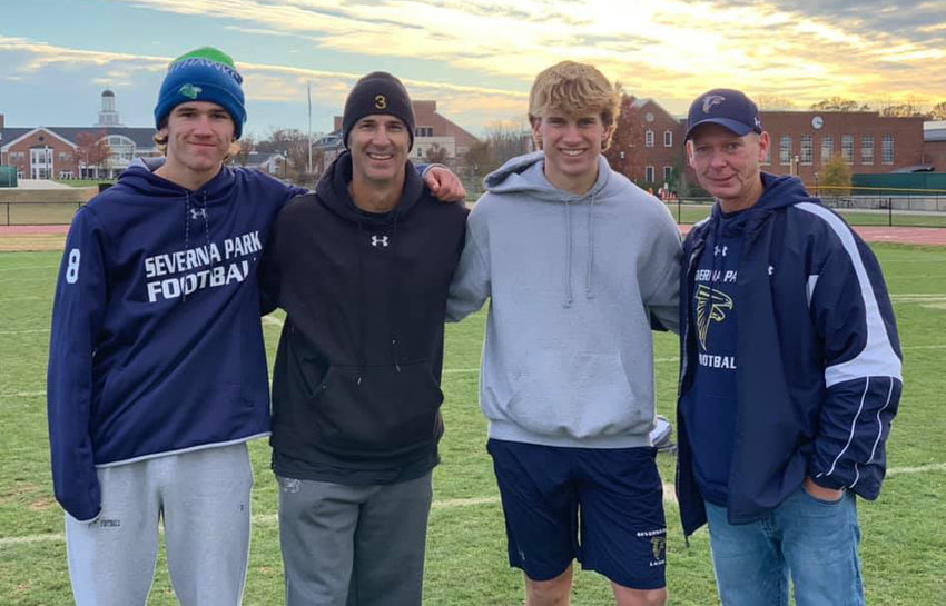 (L-R) Aiden Milewski, Matt Stover, Trey Smack and Mike Wright