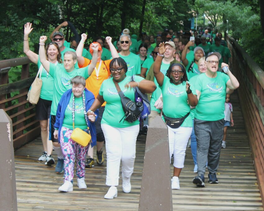 Bello Machre’s 34th annual Every Step Counts fundraiser drew crowds to two locations this year. The event at Anne Arundel Community College had a strong turnout with more than 300 participants.