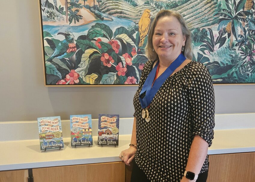 Severna Park author Rosalie Spielman has written five books in her “Hometown Murders” series, focusing on retired military veteran Tessa Treslow.