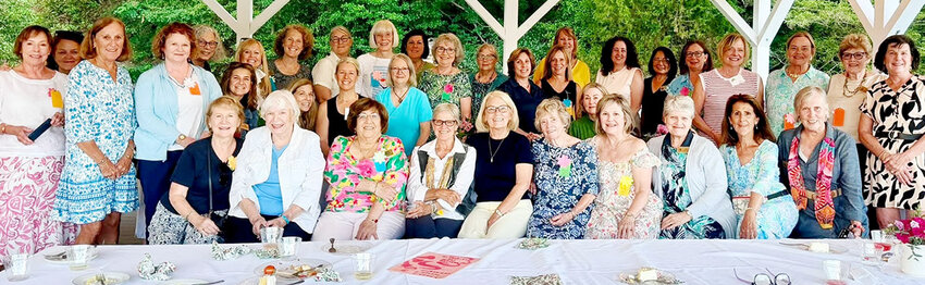 Members of the Hollyberry Garden Club gathered this summer to celebrate the club&rsquo;s 70th anniversary and reflect on gardens the club has maintained over the decades.