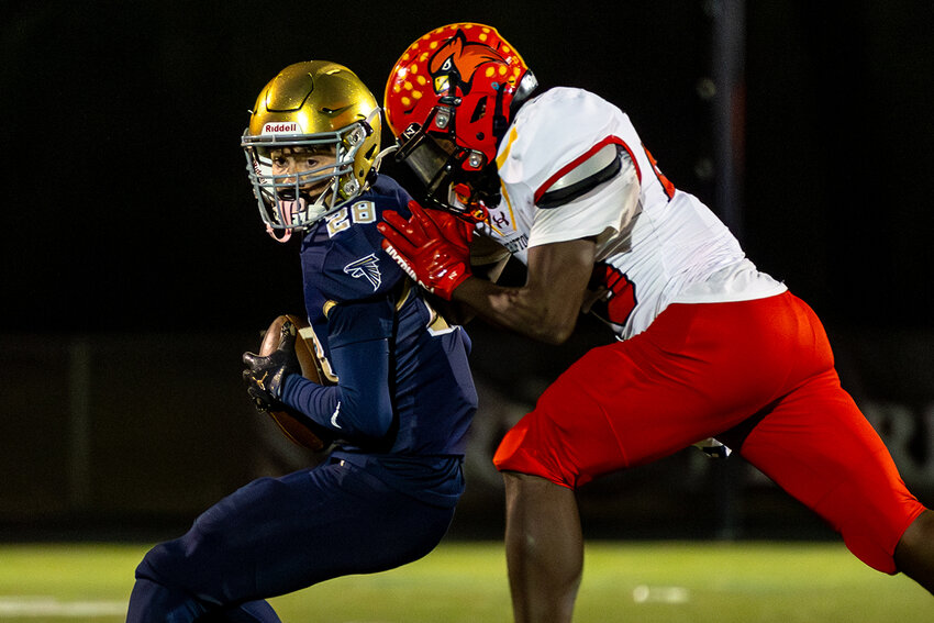 Wide receiver Caden Guerra plans to be a reliable target in Severna Park&rsquo;s passing game.