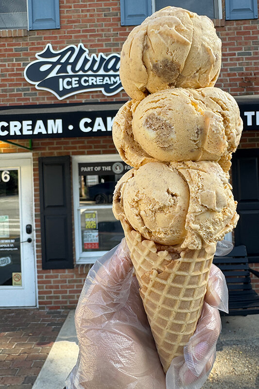 Always Ice Cream is debuting fall-themed ice cream flavors, including pumpkin pie.