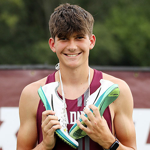 Broadneck senior Evan Whitford is a captain of the cross-country team and a distance specialist on the track team.