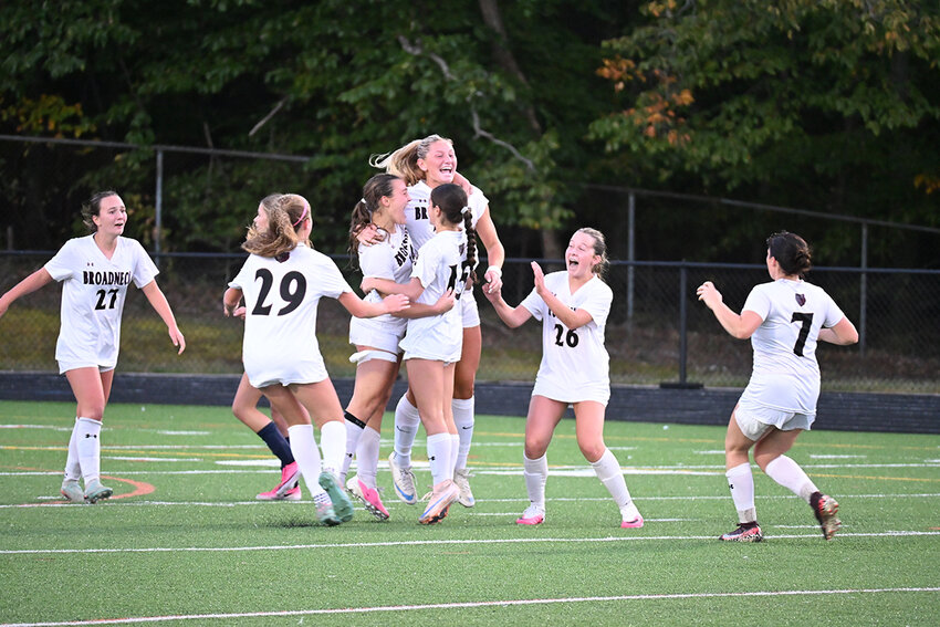 Alyssa Watson successfully completed a &ldquo;Maradona&rdquo; spin move and raced away from the Severna Park defense.