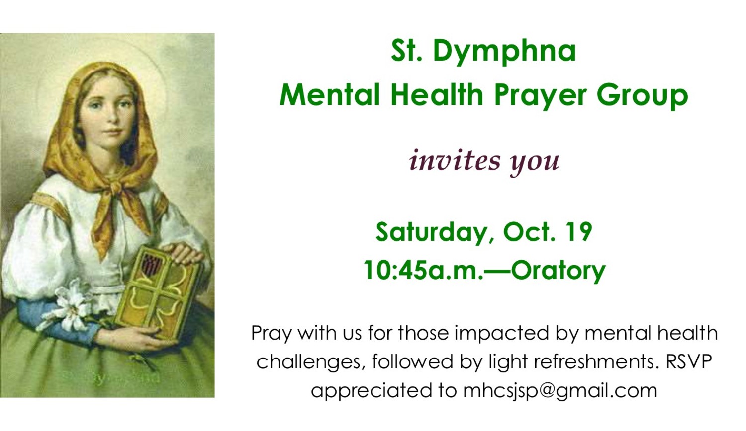 St. Dymphna Mental Health Prayer Group