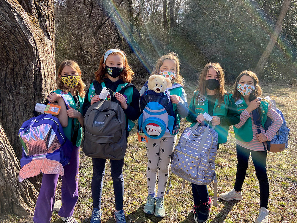 Girl Scout Troop 1644 Completes Bronze Project Severna Park