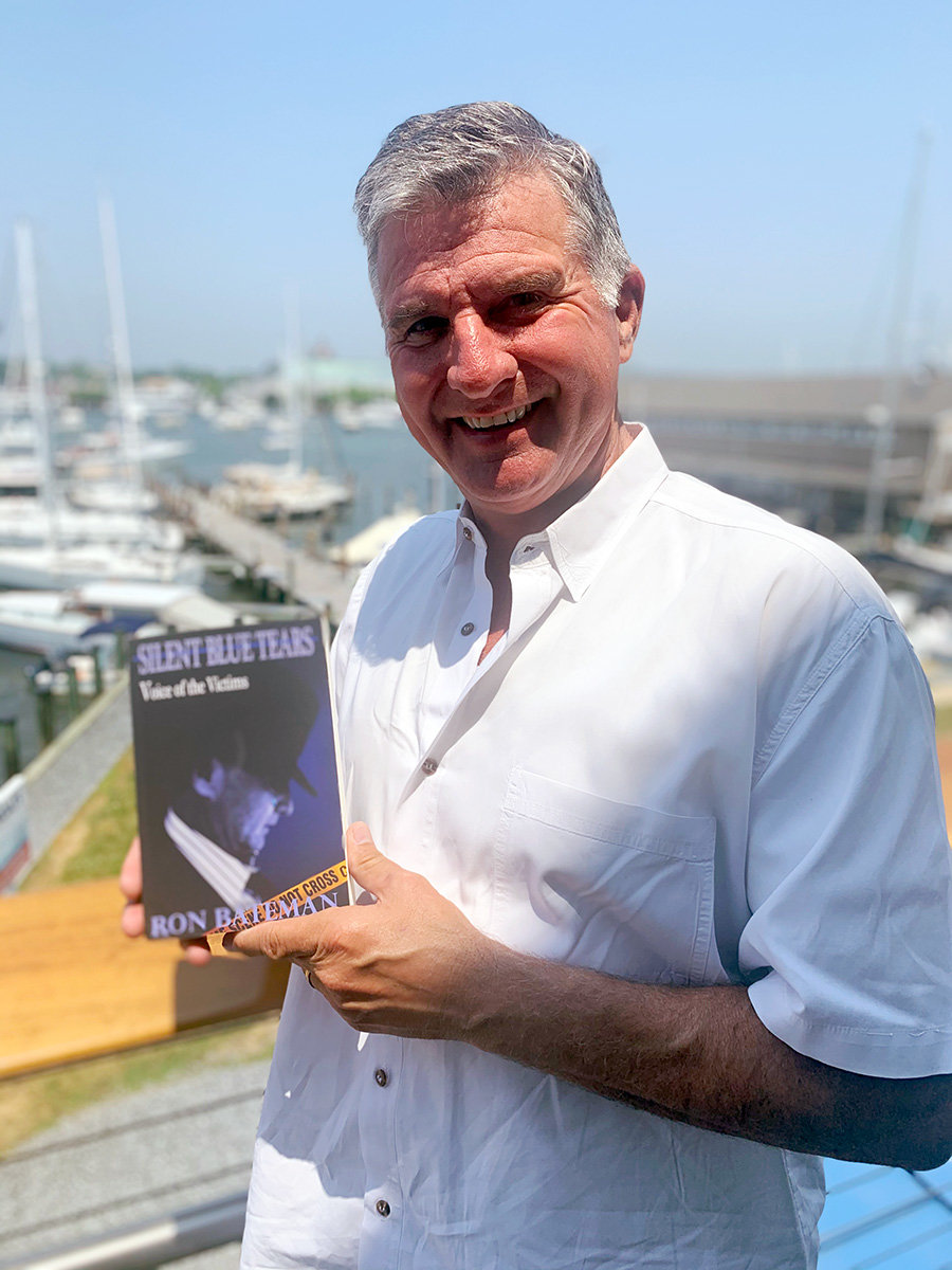 Ron Bateman’s book “Silent Blue Tears: Voice of the Victims” was published in May.