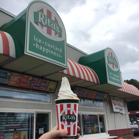 Currently, mango is the preferred choice for gelatis at Rita's Italian Ice and Frozen Custard.