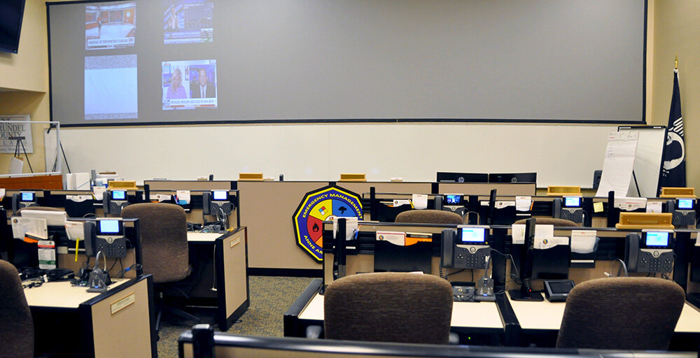 Anne Arundel County’s Emergency Operations Center Works In The Shadows ...