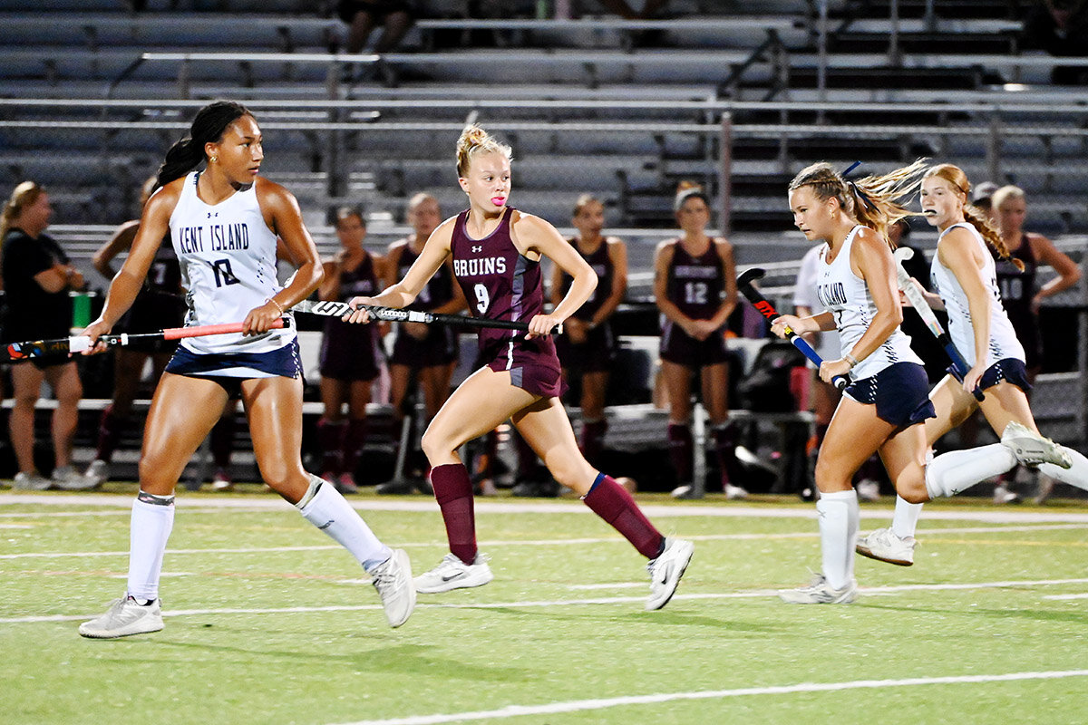 Vera Shaklee scored two goals during the Bruins&rsquo; home game against Kent Island on September 16.
